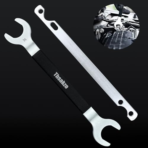 Thsakzo LüFterkupplungsschlüSselsatz,32-36 Mm LüFterkupplungs-Entfernungssatz,LüFterkupplungsmutter SchraubenschlüSsel Kit,LüFterkupplungs-Ausbausatz
