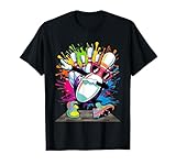 Bowling Pin Dabbing Sunglasses Bowler Player Kids Boys Men T-Shirt