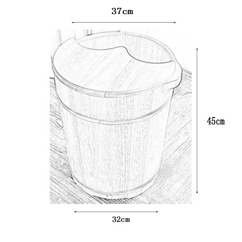 Balde de Madera para Baño de Pies Spa Masaje miniatura 4