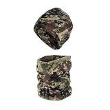 North Mountain Gear - Camouflage Beanie and Scarf Set - Fleece Hat Neck Warmer