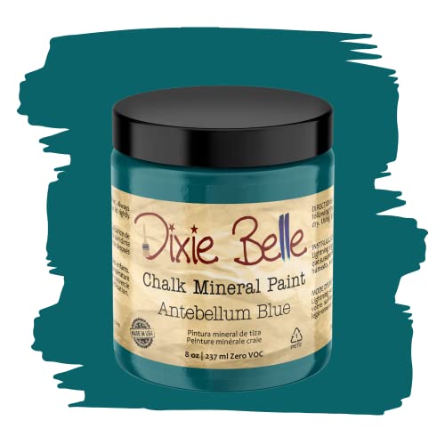 Dixie Belle Paint Company Chalk Mineral Paint - Antebellum Blue (8oz)