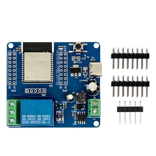 Module de relais ESP32-C6 BT avec ADC 12 bits pour une commutation précise