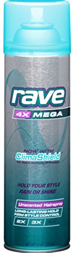 Rave Hs 4x Mega Unscnted Spray 11oz miniatura 1
