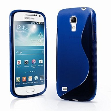 SAMSUNG GALAXY S4 MINI SK MICRO negro LS funda de GEL/Cubierta (Negro S LINE), compatible con Samsung Galaxy  S4 Mini