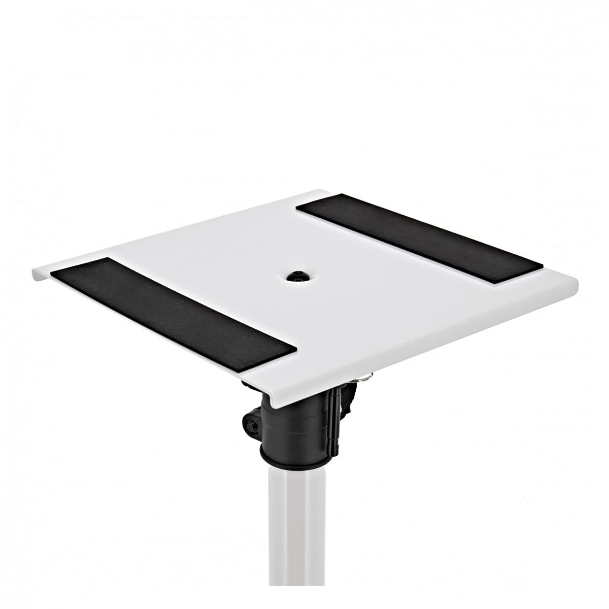Gear4music Supporti Per Monitor Da Studio - Altezza Regolabile Bianco Supporto Monitor Casse Audio