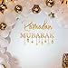 Ramadan Mubarak Decal Sign for Balloon Arch Eid ul-fitr Decorations, Ramadan Moon Star Decal, Muslm Islam Party Decorations