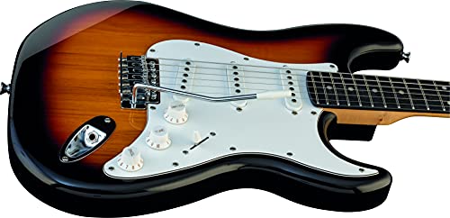 EKO Sunburst S-300 Sunburst Guitare électrique modèle Stratocaster 22 touches, couleur Sunburst - Les Beatles, Paul McCartney, John Lennon, RIngo Starr, George Harrison EKO Sunburst S-300 Sunburst Guitare électrique modèle Stratocaster 22 touches, couleur Sunburst – Image 7