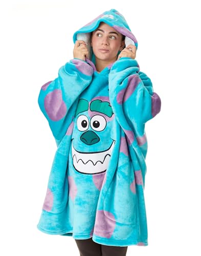 Disney Monsters Inc Sudadera con Capucha y Manta portatil Unisex
