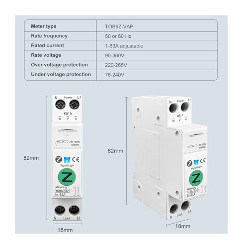 Disyuntor inteligente para programar el termo eléctrico y controlar el gasto KWh 2
