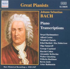 BACH, J.S.: Piano Transcriptions