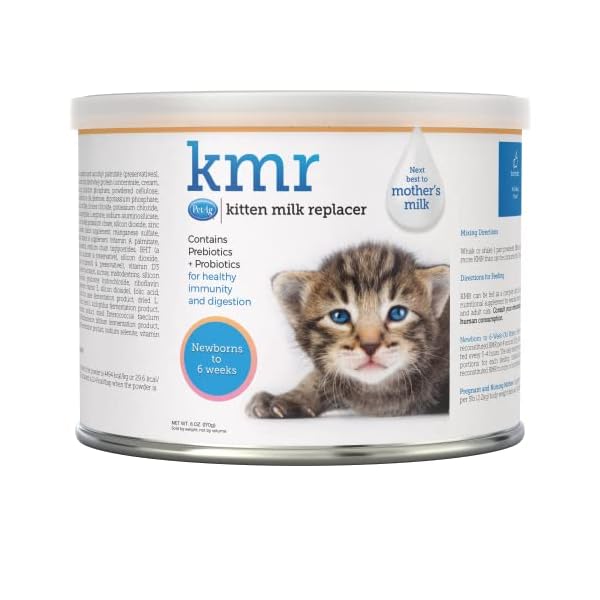 PetAg KMR Kitten Milk Replacer Powder - Prebiotics and Probiotics