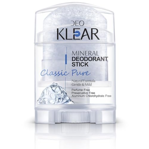 Desodorante mineral natural DEOKLEAR - Clásico Puro - Piedra de Alumbre 70 g