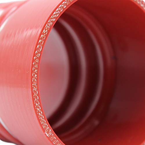 Silicone Hump Hose Charge Air Cooler 4.00" Id X 8.00" Peterbilt Kenworth 4-Ply #TOP2