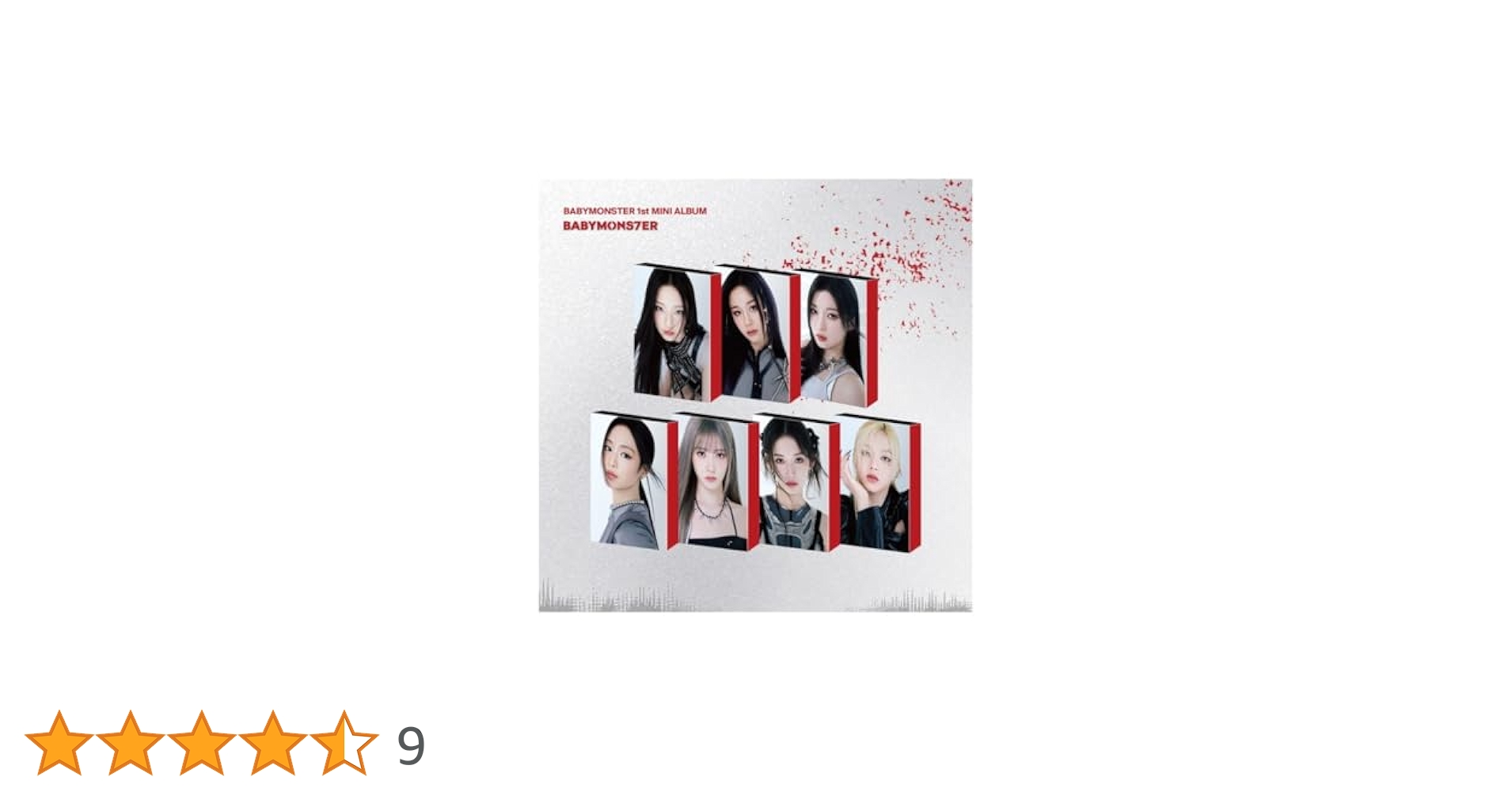 Dreamus BABYMONSTER - 1st mini album BABYMONS7ER YG Tag