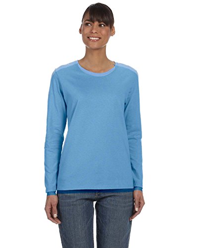 Gildan Women's Heavy Cotton Missy Fit Long-Sleeve T-Shirt
