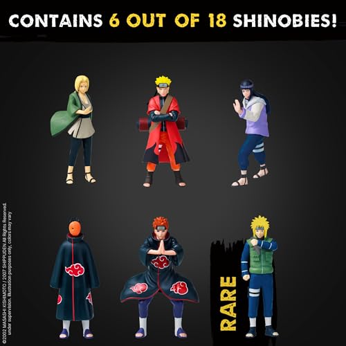 P.M.I. Naruto Shippuden Collectible Mini Figures 6-Pack, Assortment D by P.M.I. - Used condition - Image 3