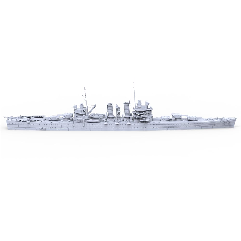MRY-SFW SSC350756-A 1/350 zestaw do budowy modelu wojskowego USA Lekki krążownik klasy Brooklyn, USS Brooklyn (CL-40), 1941 Waterline