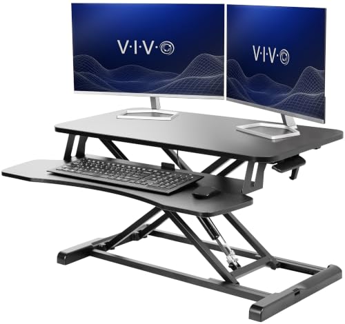 VIVO Standing 32 inch Desk Converter
