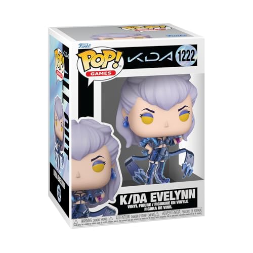 Funko POP! Games: League of Legends - K/DA Evelynn - Figura in vinile da collezione - Idea regalo - Prodotto ufficiale - Giocattoli per bambini e adulti - Modello di figura per collezionisti