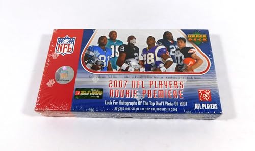 2007 NFL Players Rookie Premiere Set cartes de collection football américain import allemand