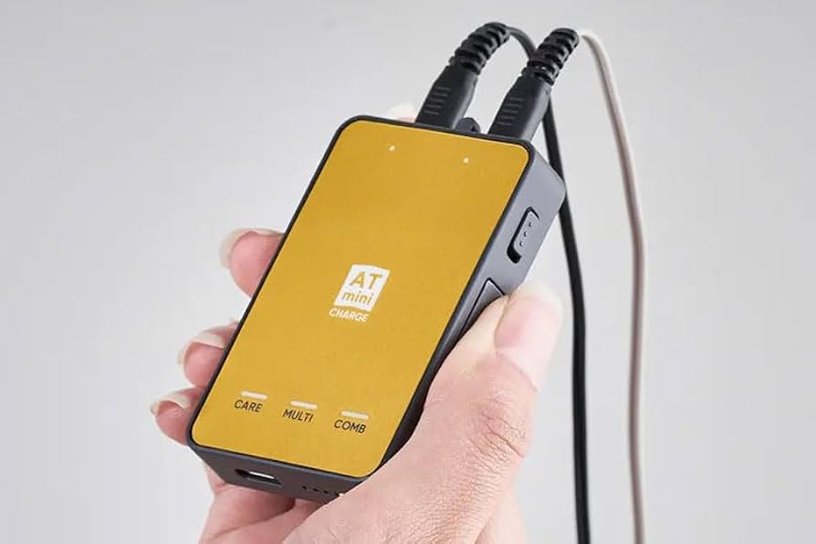 【新品未使用】AT-miniCHARGE(ダークグレー) Amazon.co.jp: ATmini CHARGE ダークグレー (専用ケース ＋ 専用
