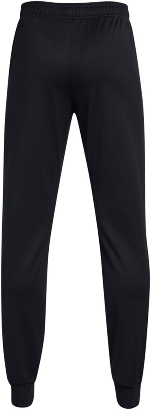 Under Armour Boys Brawler 2.0 Tapered Pants, (003) Black/Racer Red/Racer Red, Small - Image 2