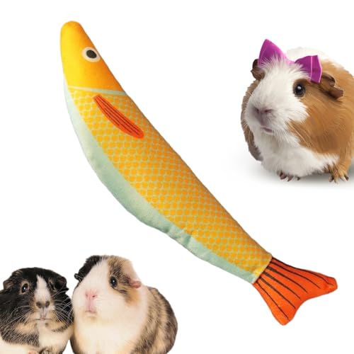 mivceklw Juguete de Hierba gatera para Gatos | Juguete de Felpa para Masticar y morder en Interiores - Interactivo con Forma de para Gatos, Chinchillas, Conejos y Otros Animales pequeños