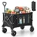 Morpilot Carrello Pieghevole Resistente con Ruote, Carrello Fuoristrada per...