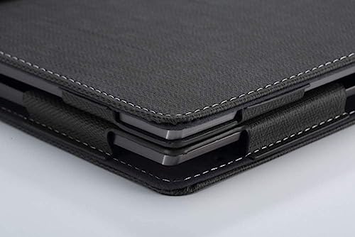 Funda para portátil HP Envy x360 15.6" cuero PU desmontable gris miniatura 6