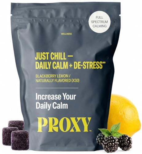 PROXY Just Chill Stress Relief Gummies | Daily Calm with