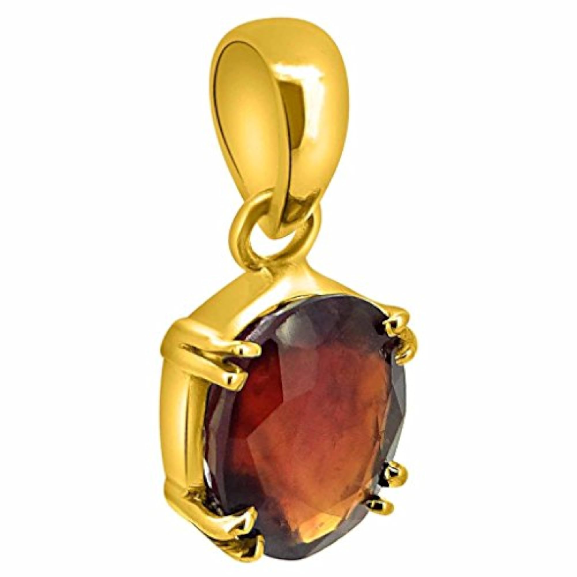 11.25 Ratti Hessonite Garnet Pendant, Astrological Gemstone