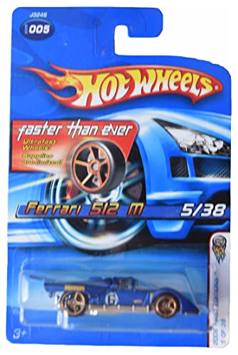 Hot Wheels Ferrari 512 M, 2006 First Editions 5/38 Faster Than Ever