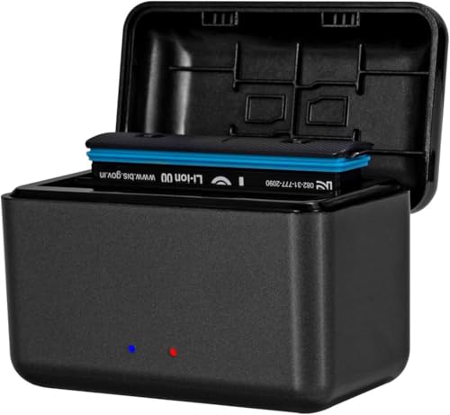 Image of Battery Fast Charging Hub Box for Insta 360 One X4 Battery Action & Sports Camera Accessories Insta 360 X4 Accessories Type-C Cable Include (Only Charging Hub & SD Card Not Included)