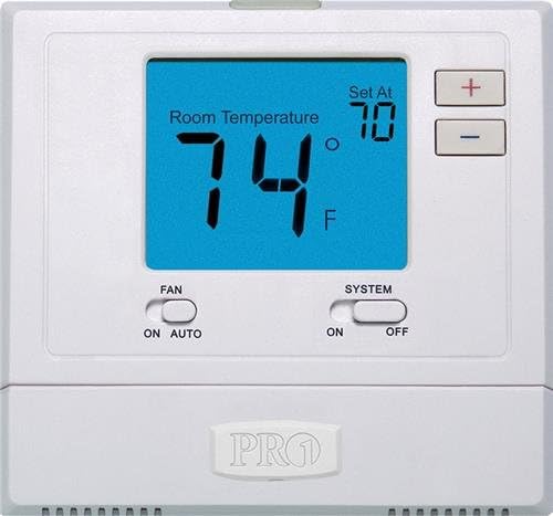 Pro1 T771 Thermostat - 1H Or 1C Conventional, No Autochangeover, No Programming