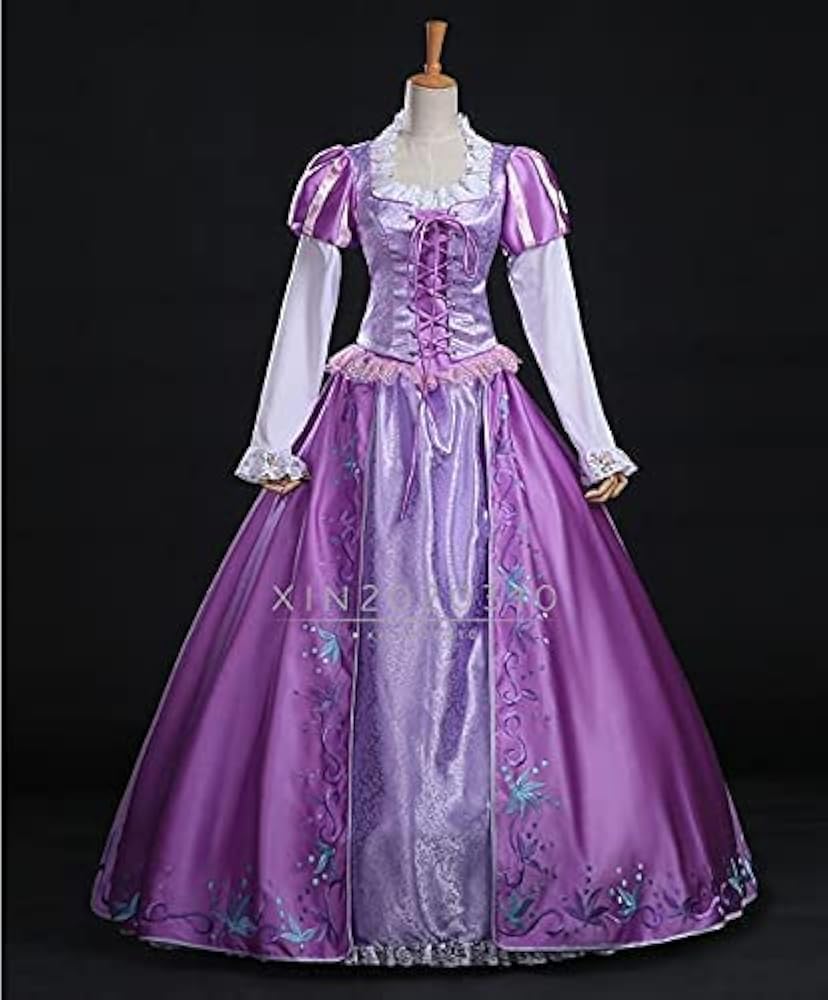 Amazon.co.jp: [Sanjucos] 実物撮影 刺繍版 コスプレ衣装 塔の上