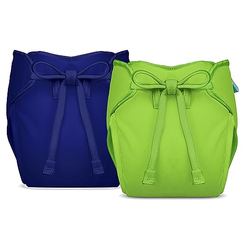 Image of Bumberry New & Improved Smart Nappy For New Born Baby (XS |0-3 months) | Holds Upto 3 Pees With Extra Absorbtion & 100% Leak Protection All in One Cloth Diaper For Just Borns - 2 Pcs - Kit 14