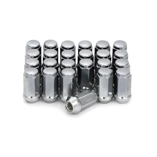 one+lifestyle ホイールナット ロングナットM12 P1.5 19HEX 45mm 24個 クローム 6穴 60度テーパー トヨタ ハイエース ランクル