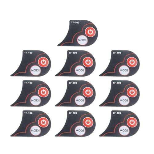 Vuzmode 電動スクーター TF-100 ディスプレイステッカー ステッカー スピードメーターステッカー Kugoo用 M4電動スクーターパーツ スクーターダッシュボードディスプレイ画面(D)