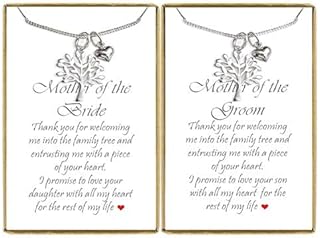 Set of 2 Sterling Silver Tree of Life Necklace, Mother in Law Gifts Necklace, Mother of the Groom Gift, Mother of the Bride Gift 18 inches plus 2 inches extender