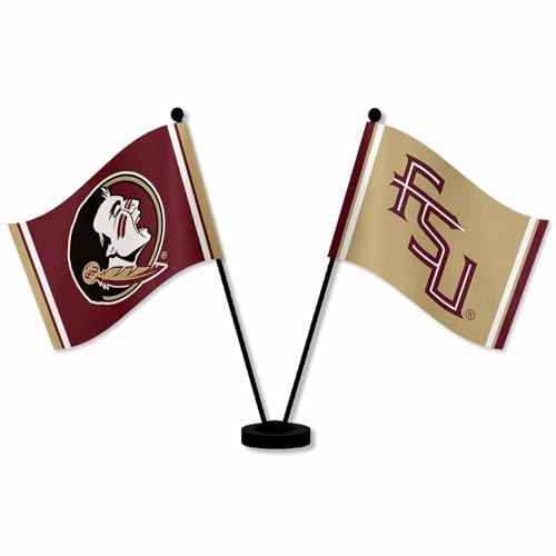 Florida State FSU Noles Desk and Table Top Flags