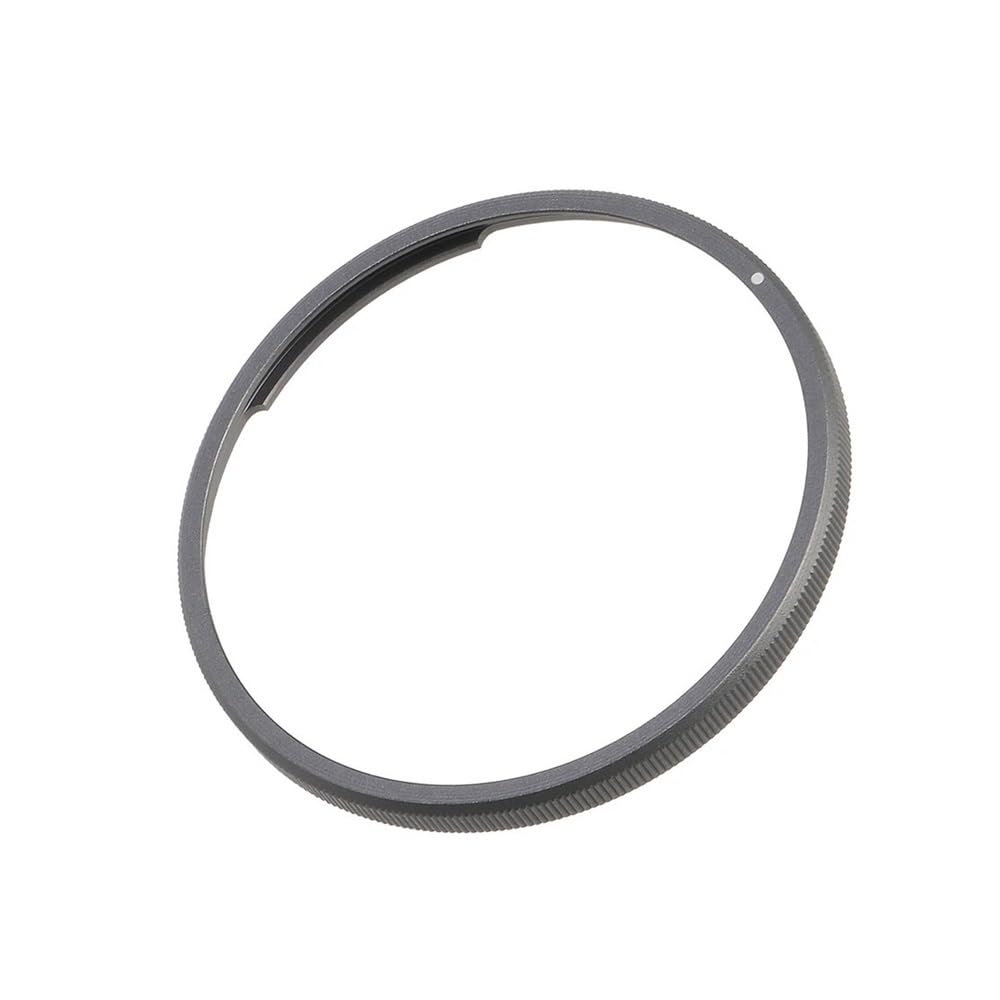 Aluminium Lens Ring for ricoh GR III GRIII HDF GR3 Camera Replaces for ricoh GN-1 Lens Decoration Ring Cap Green Red Color(Gray)