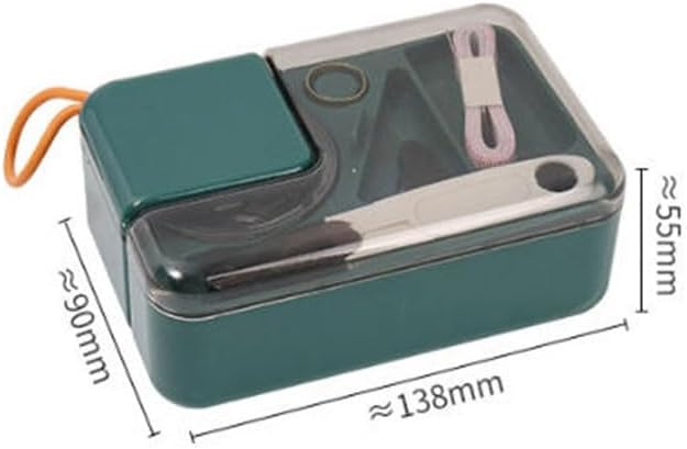 MVNOIRE ABS Portable Needle Thread Kit Multi-Functional Household Bag Set