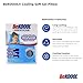 BeKOOOL Cooling Soft Gel Pillow - Reusable Cooling Relief from Migraines, Neck Strain and Fever - Up to 6 Hours of Cooling, Ready to Use, Stays Soft When Frozen