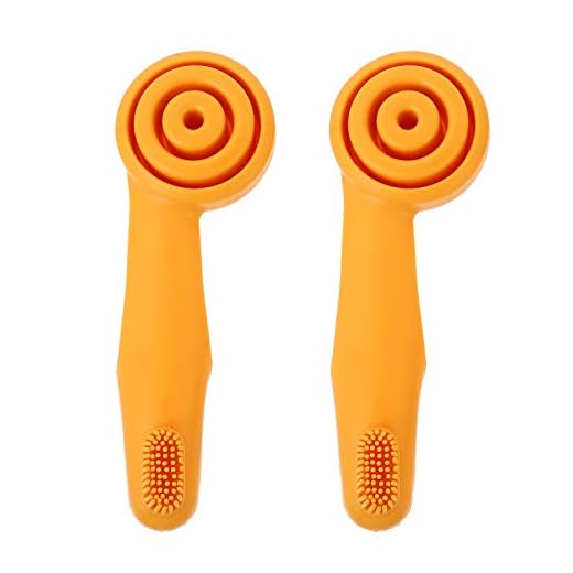 STOBOK 2pcs husdjur katt hund tandborste tänder borste tänder rengöring verktyg tandvård leveranser nödvändiga förnödenheter för husdjur