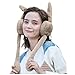 LianMengMVP Moving Kaninchen Ohrenschützer mütze bewegliche Ohren Ohrenschützer Niedlicher Ohrenwärmer Plüsch Stirnbänder Tolles Geschenk für Kinder Mädchen Freundin