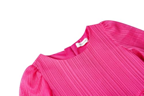 Bonny Billy Girl's Classy Embroidery Lace Maxi Flower Girl Dress 8-9 Yrs Pink by Bonny Billy - Used condition - US$12.28