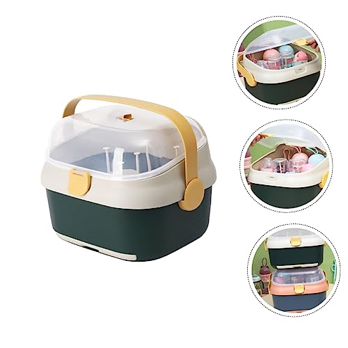 Boîte de rangement scellée pour biberons avec égouttoir - 6