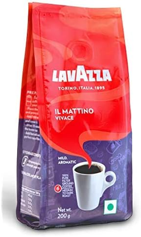 Lavazza IL Mattino Vivace - Pack of 2 Pouch, 2 x 200 g