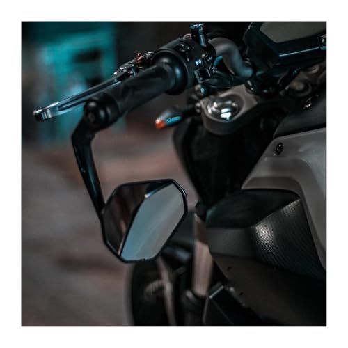 Espejos laterales para motocicletas Yamaha MT09 y MT07 de gran visibilidad 4