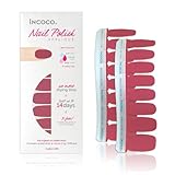 Incoco Nail Polish Strips, Nail Color, Rose Tea